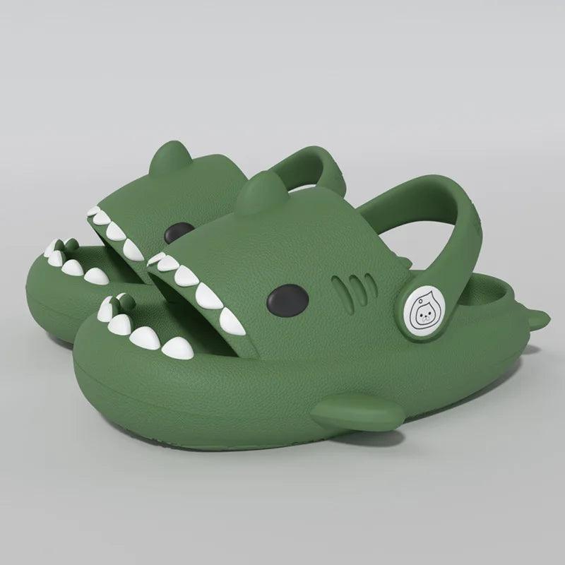 Kids Sandals | Cartoon Shark Design | Toylandeu™ 