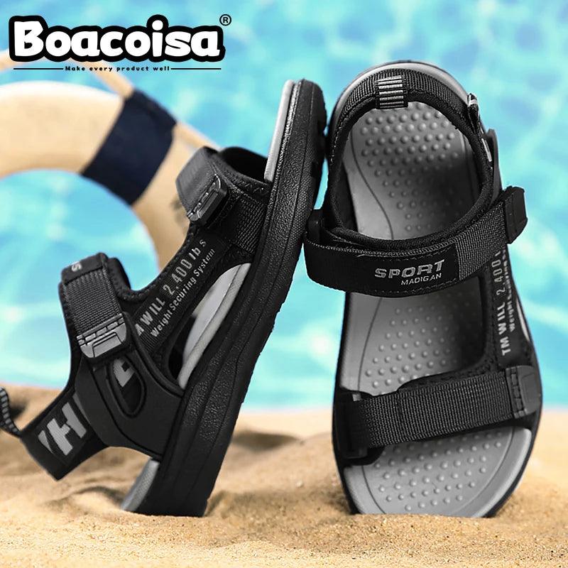 Kids Sandals | Open Toe | Hook and Loop Closure | Various Kids Sizes