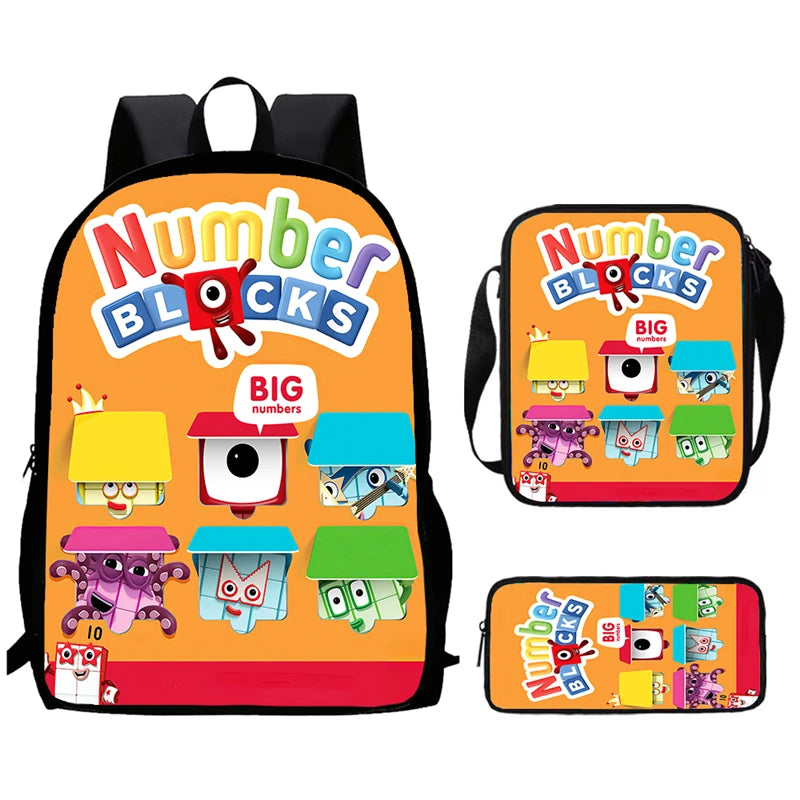 Kids School Backpack Set With Pen Case And Shoulder Bag - ToylandEU