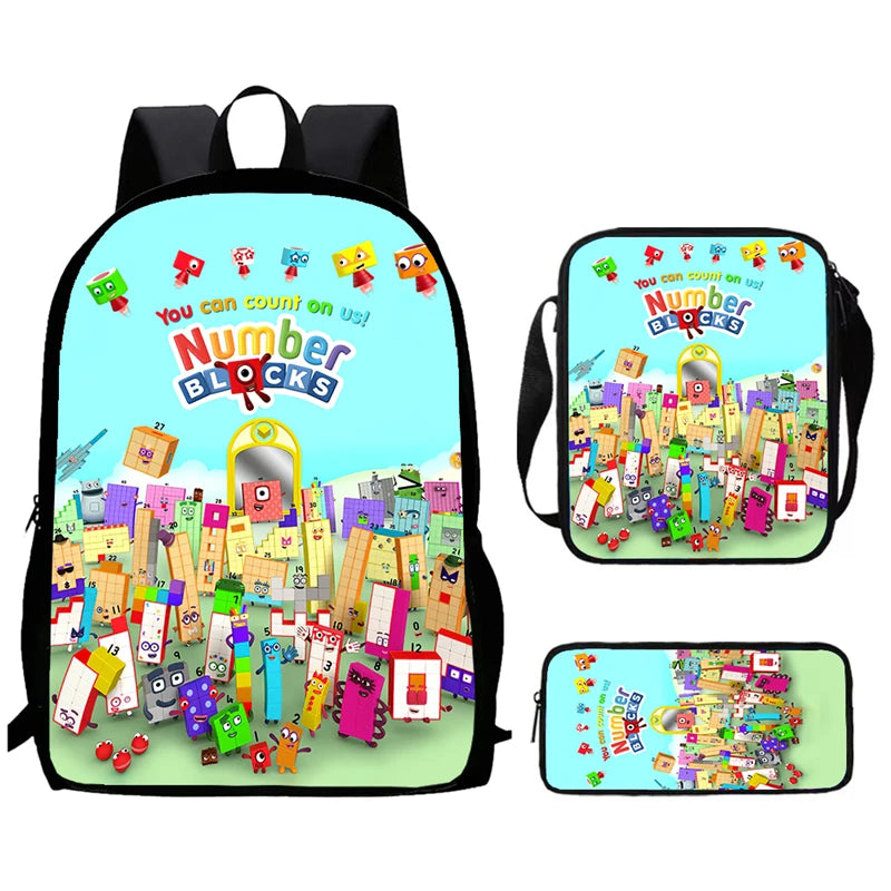 Kids School Backpack Set With Pen Case And Shoulder Bag - ToylandEU