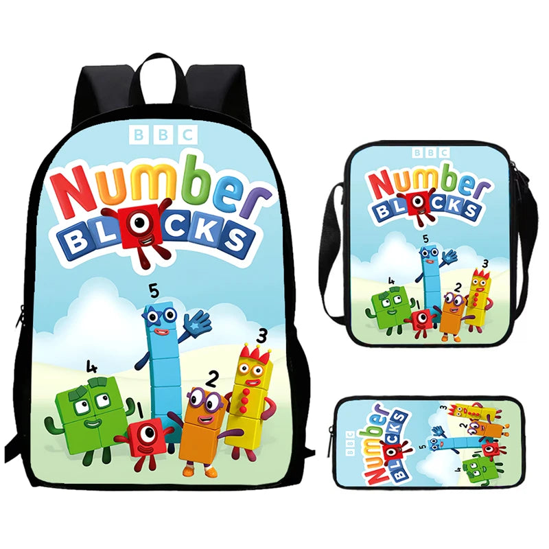 Kids School Backpack Set With Pen Case And Shoulder Bag - ToylandEU