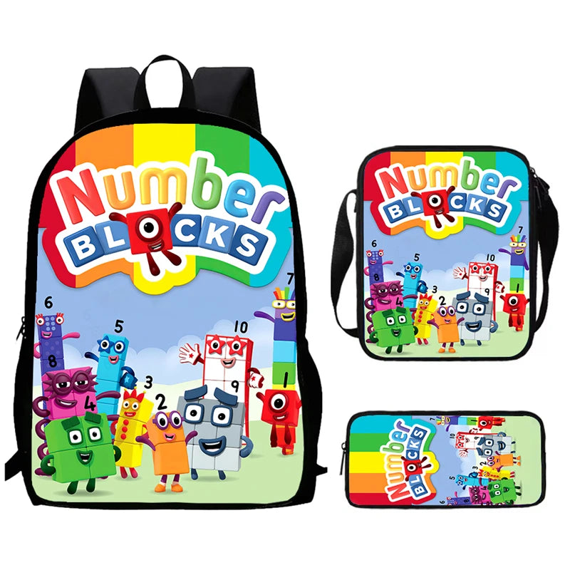 Kids School Backpack Set With Pen Case And Shoulder Bag - ToylandEU