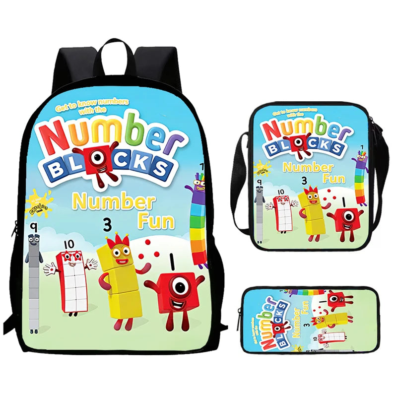 Kids School Backpack Set With Pen Case And Shoulder Bag - ToylandEU