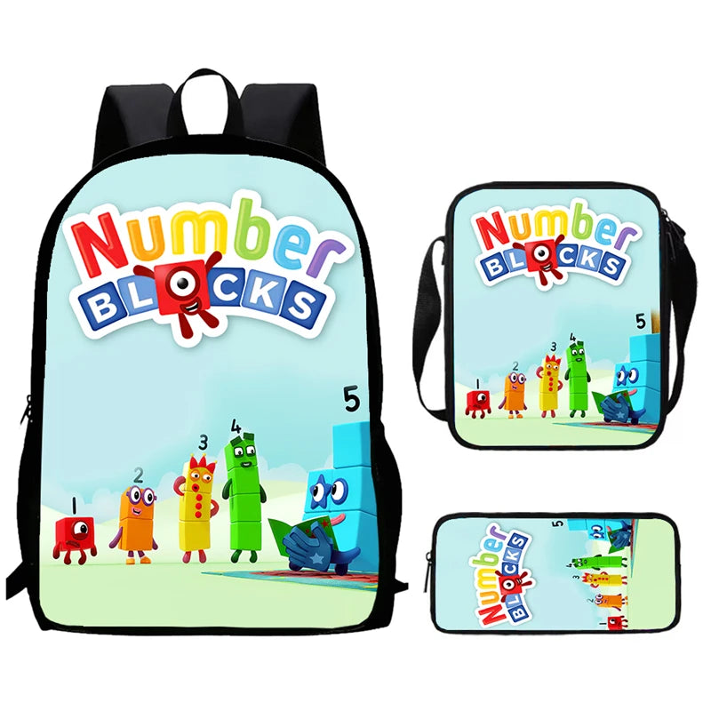 Kids School Backpack Set With Pen Case And Shoulder Bag - ToylandEU