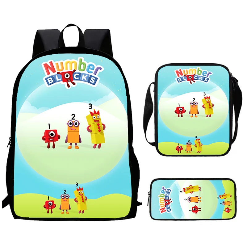 Kids School Backpack Set With Pen Case And Shoulder Bag - ToylandEU