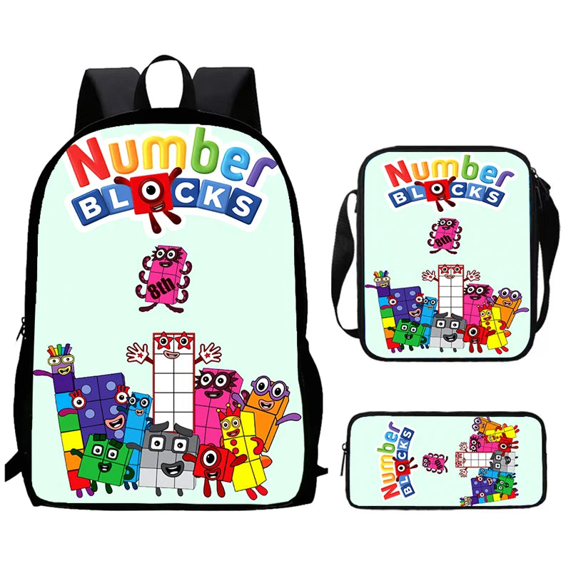 Kids School Backpack Set With Pen Case And Shoulder Bag - ToylandEU