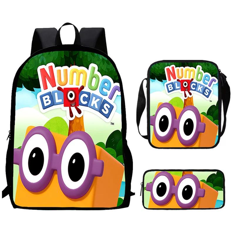 Kids School Backpack Set With Pen Case And Shoulder Bag - ToylandEU