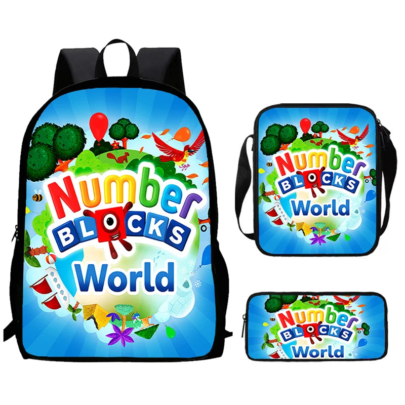 Kids School Backpack Set With Pen Case And Shoulder Bag - ToylandEU