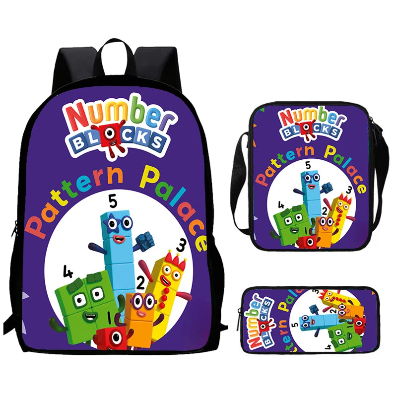 Kids School Backpack Set With Pen Case And Shoulder Bag - ToylandEU