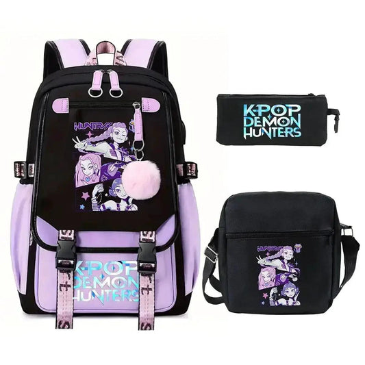  Kids School Backpack Three Piece Set With Pencil Case -  ToylandEU™