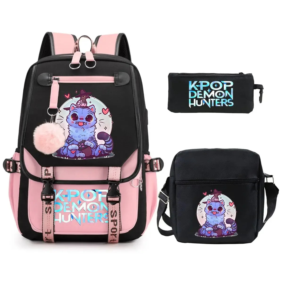 Kids School Backpack Three Piece Set With Pencil Case - ToylandEU