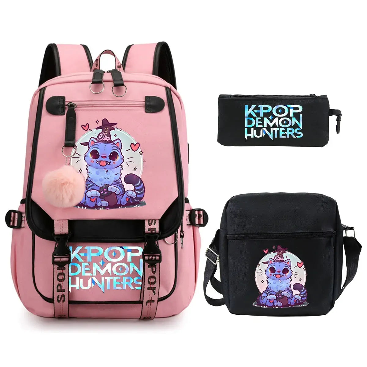 Kids School Backpack Three Piece Set With Pencil Case - ToylandEU