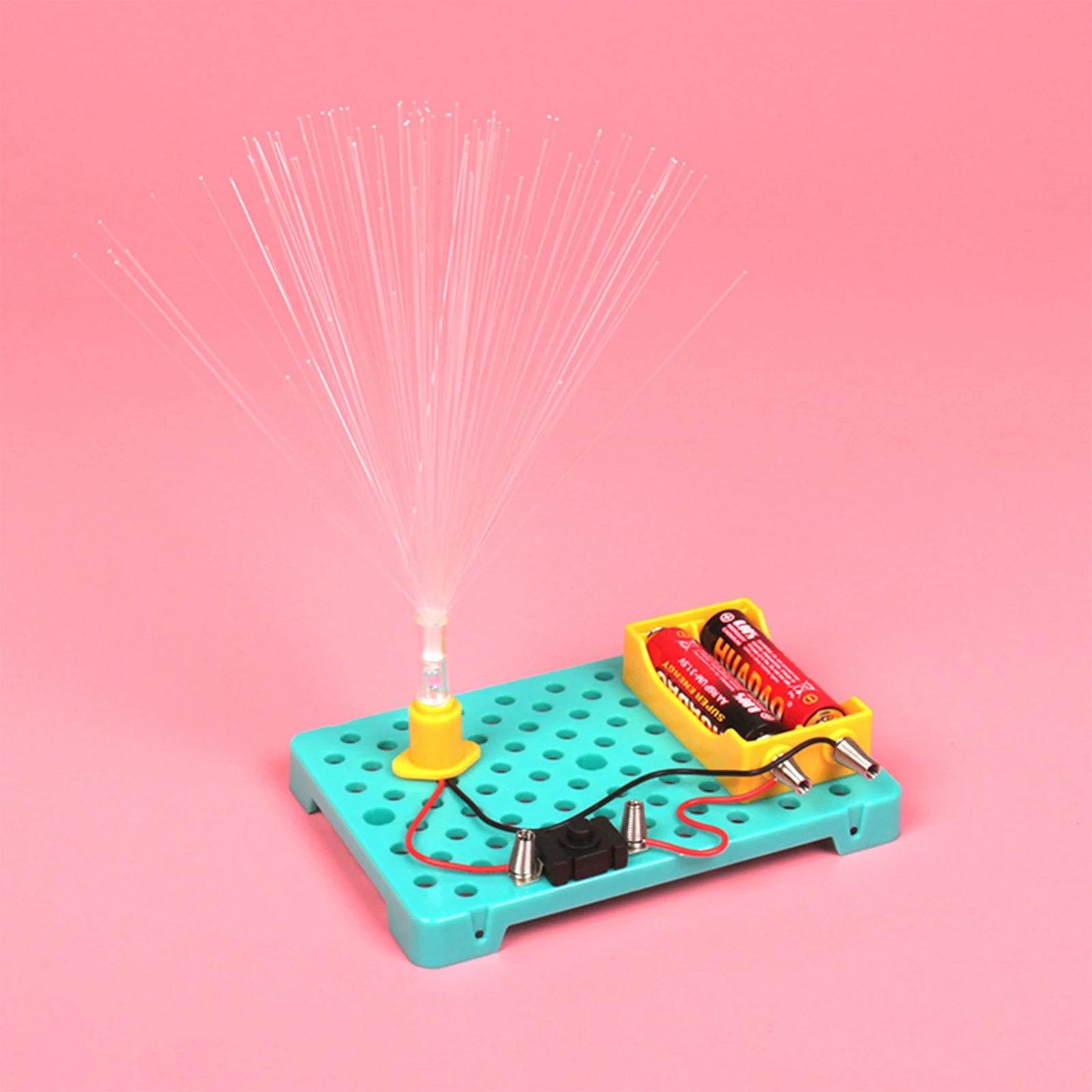 Kids Science Experiment Kits Colorful Fiber Optic Lights DIY Assembly Toy Children Educational Toy - ToylandEU