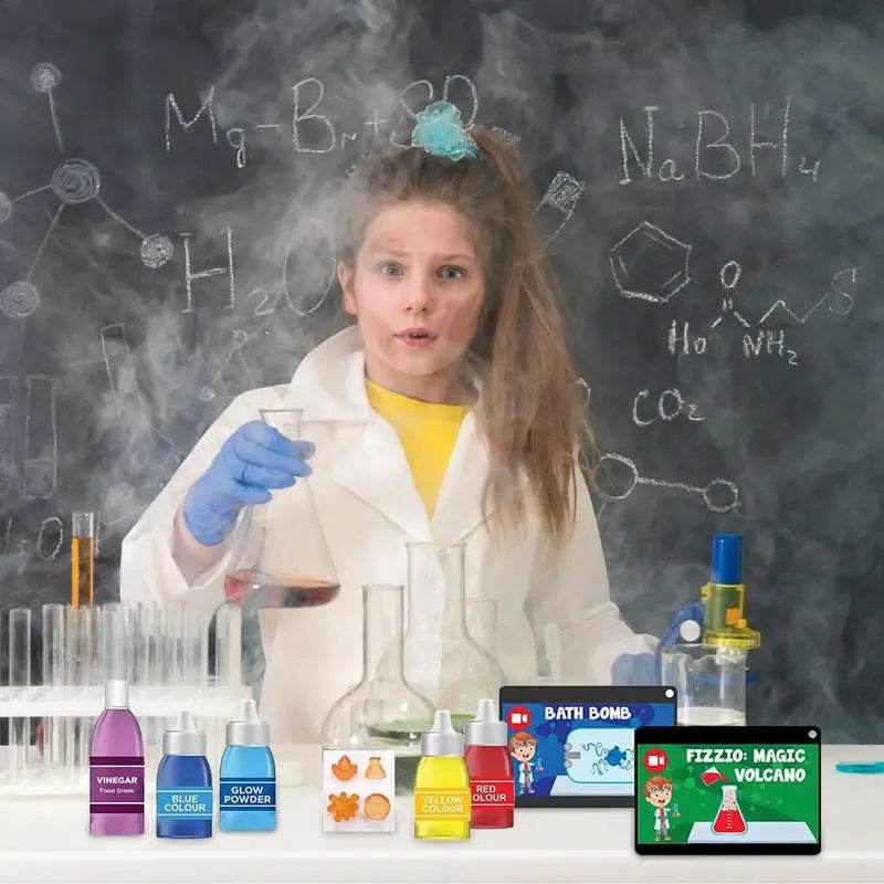 Kids Science Experiments Kid Science Chemistry Kit STEM Set - ToylandEU