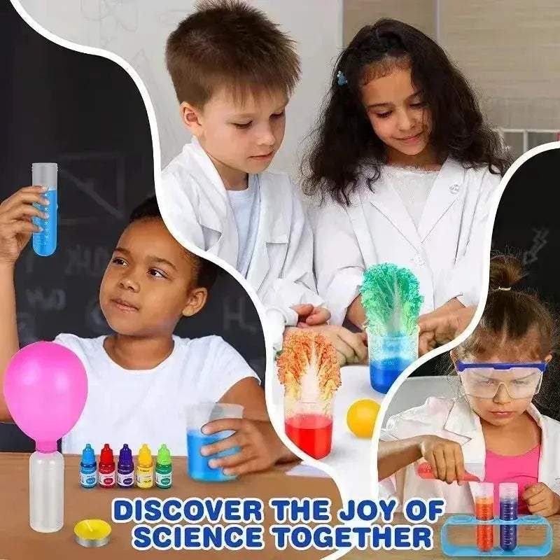 Kids Science Lab Kit Montessori Chemistry Experiments Educational Hands On - ToylandEU