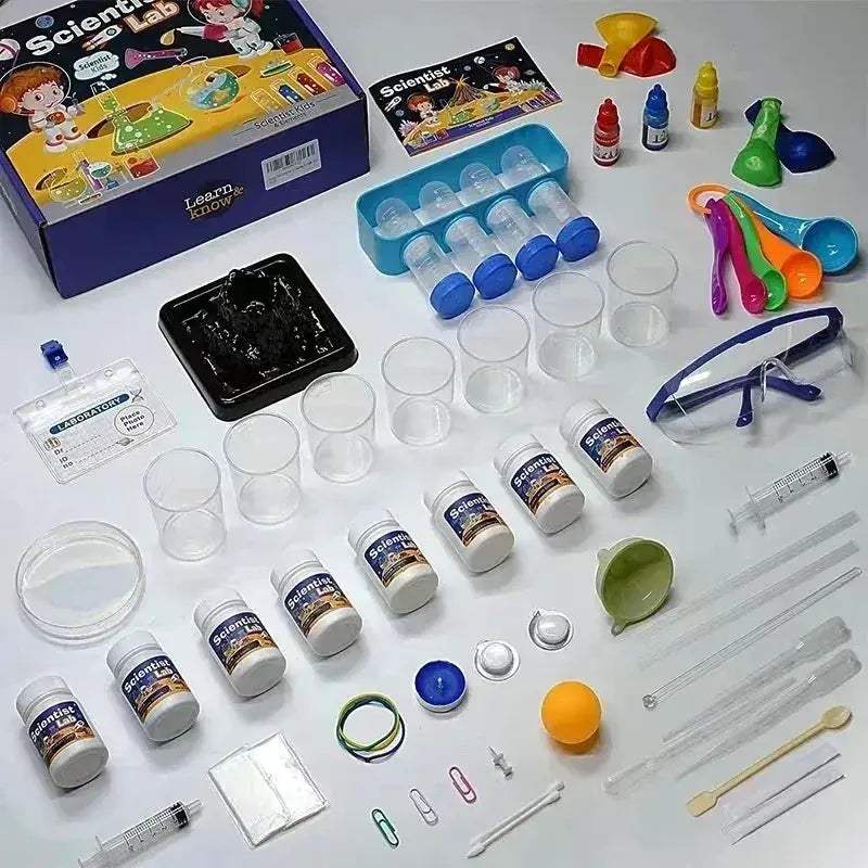 Kids Science Lab Kit Montessori Chemistry Experiments Educational Hands On - ToylandEU