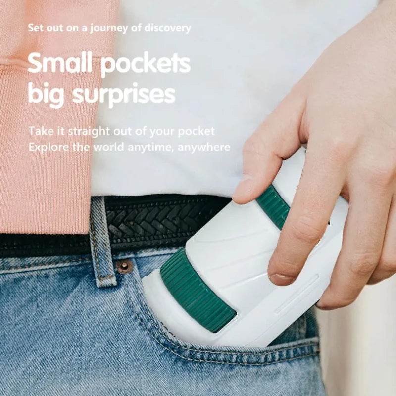 Kids Science Stem Toy Handheld Microscope Kit 60-180x with LED Light - ToylandEU