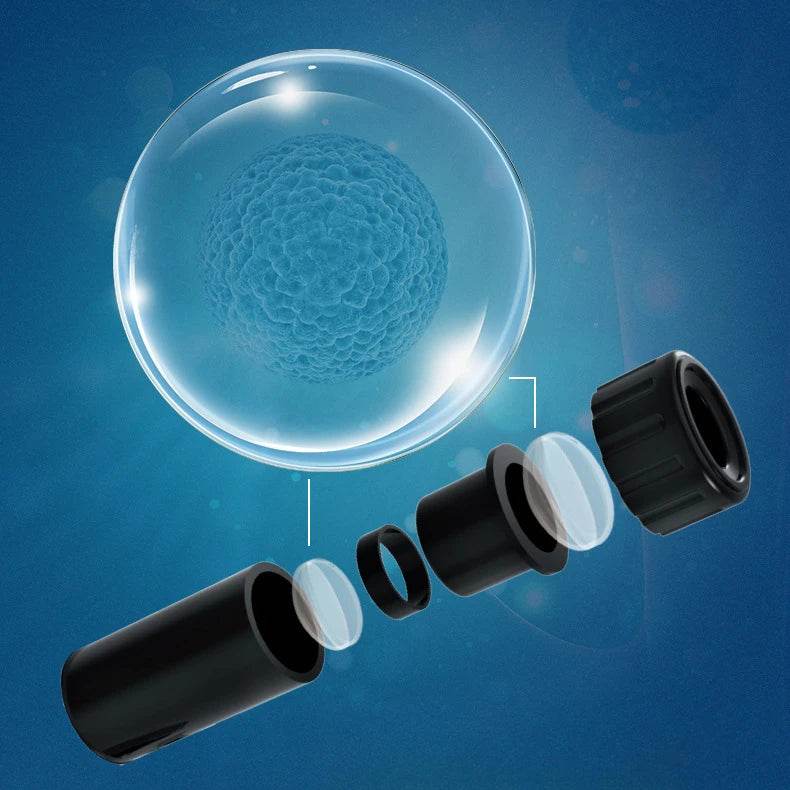 Kids Science Stem Toy Handheld Microscope Kit 60-180x with LED Light - ToylandEU