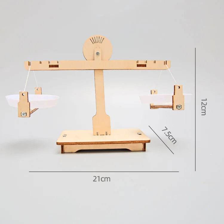 Kids Science Toys DIY STEM Learning Kit Funny Mini Balance Scale Educational Physics Teaching Aids - ToylandEU