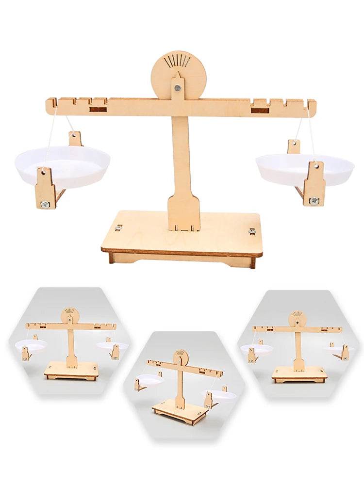 Kids Science Toys DIY STEM Learning Kit Funny Mini Balance Scale Educational Physics Teaching Aids - ToylandEU