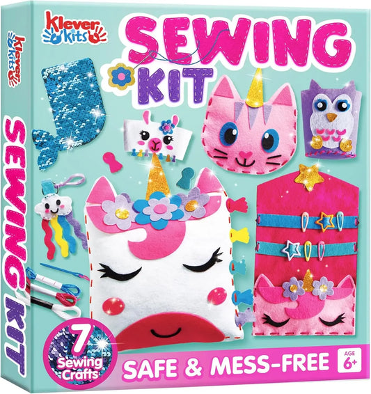 Kids Sewing Kit For Beginners With Six Easy Projects - ToylandEU