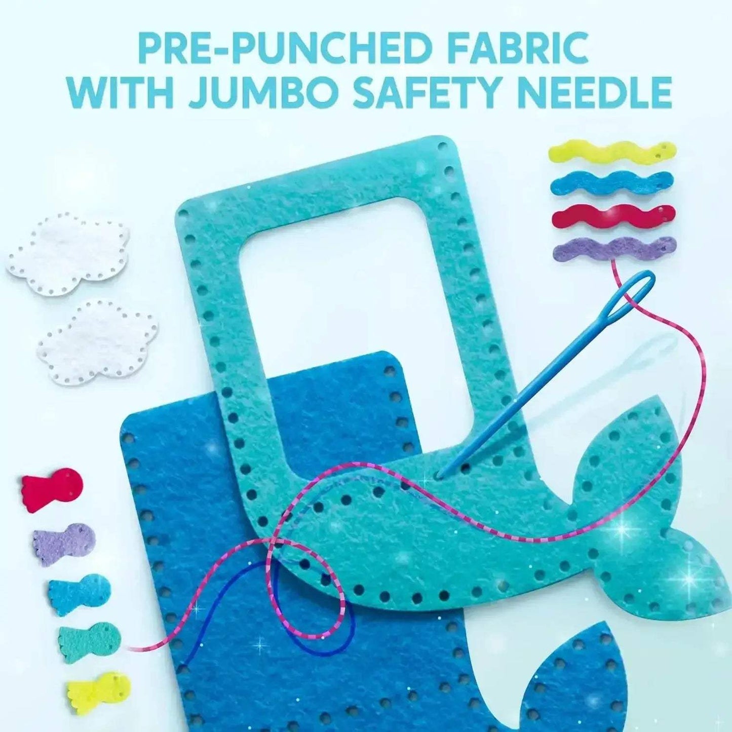 Kids Sewing Kit For Beginners With Six Easy Projects - ToylandEU