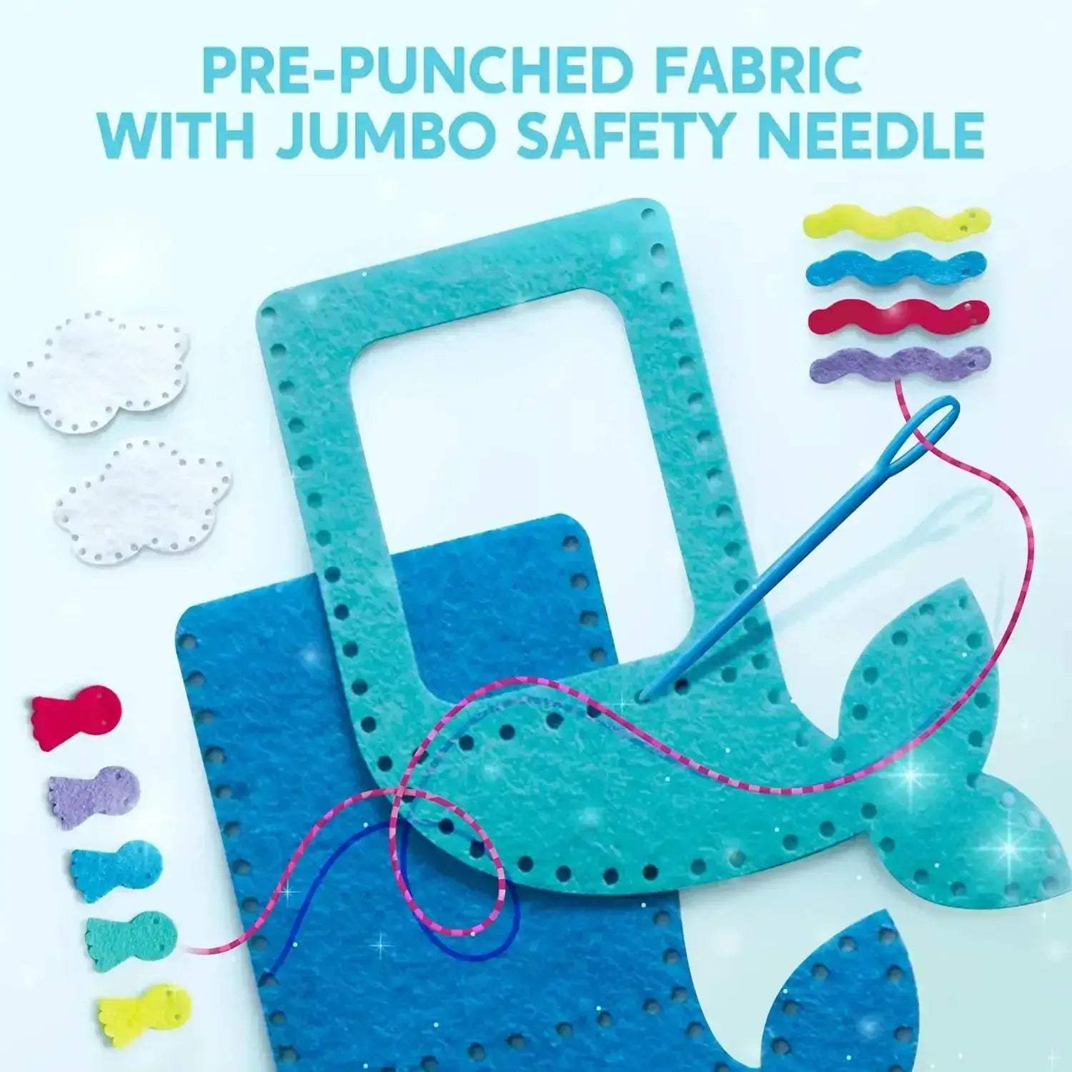 Kids Sewing Kit For Beginners With Six Easy Projects - ToylandEU