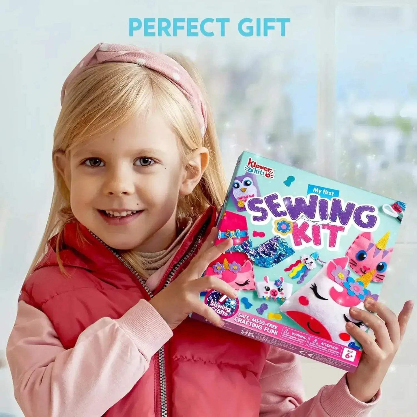 Kids Sewing Kit For Beginners With Six Easy Projects - ToylandEU