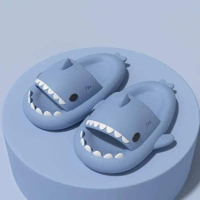 Kids Shark Slides Cushioned Beach Sandals For Toddlers - ToylandEU