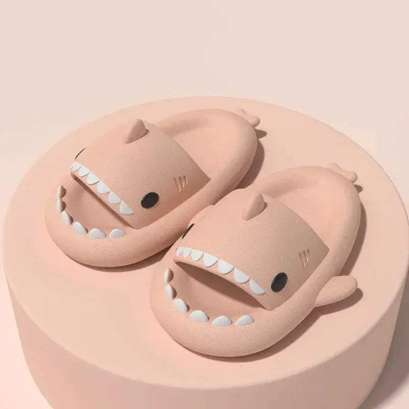 Kids Shark Slides Cushioned Beach Sandals For Toddlers - ToylandEU