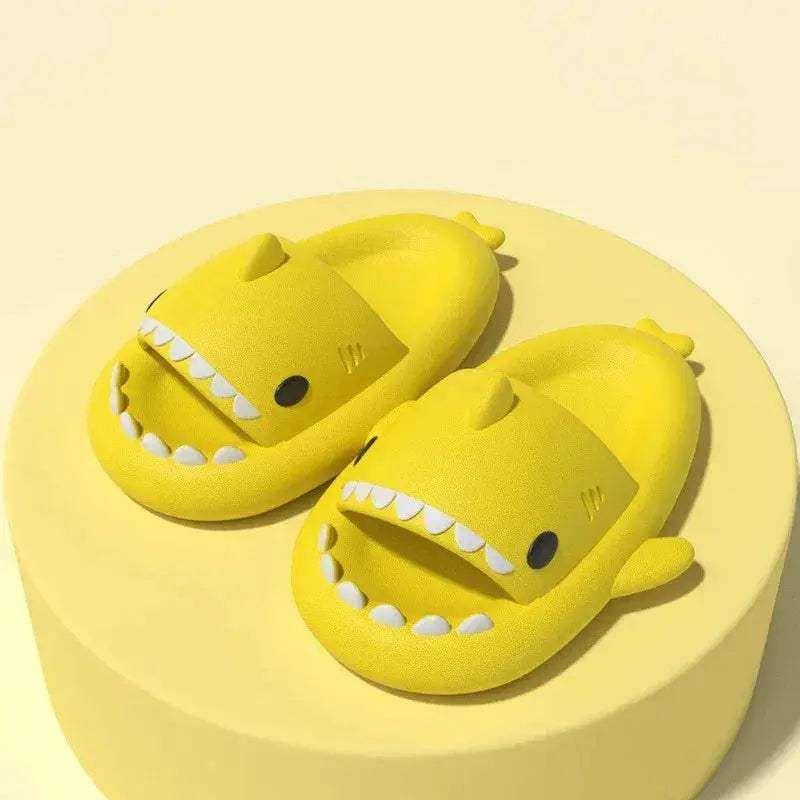 Kids Shark Slides Cushioned Beach Sandals For Toddlers - ToylandEU
