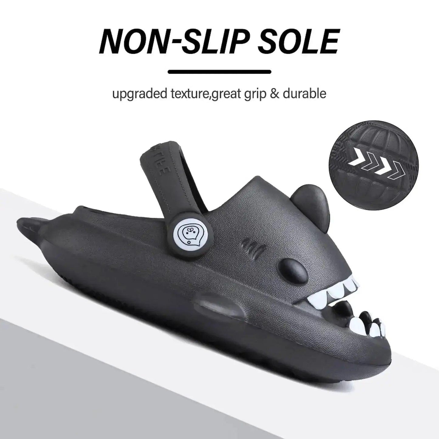 Kids Shark Slides Cushioned Beach Sandals Toddlers -  ToylandEU™