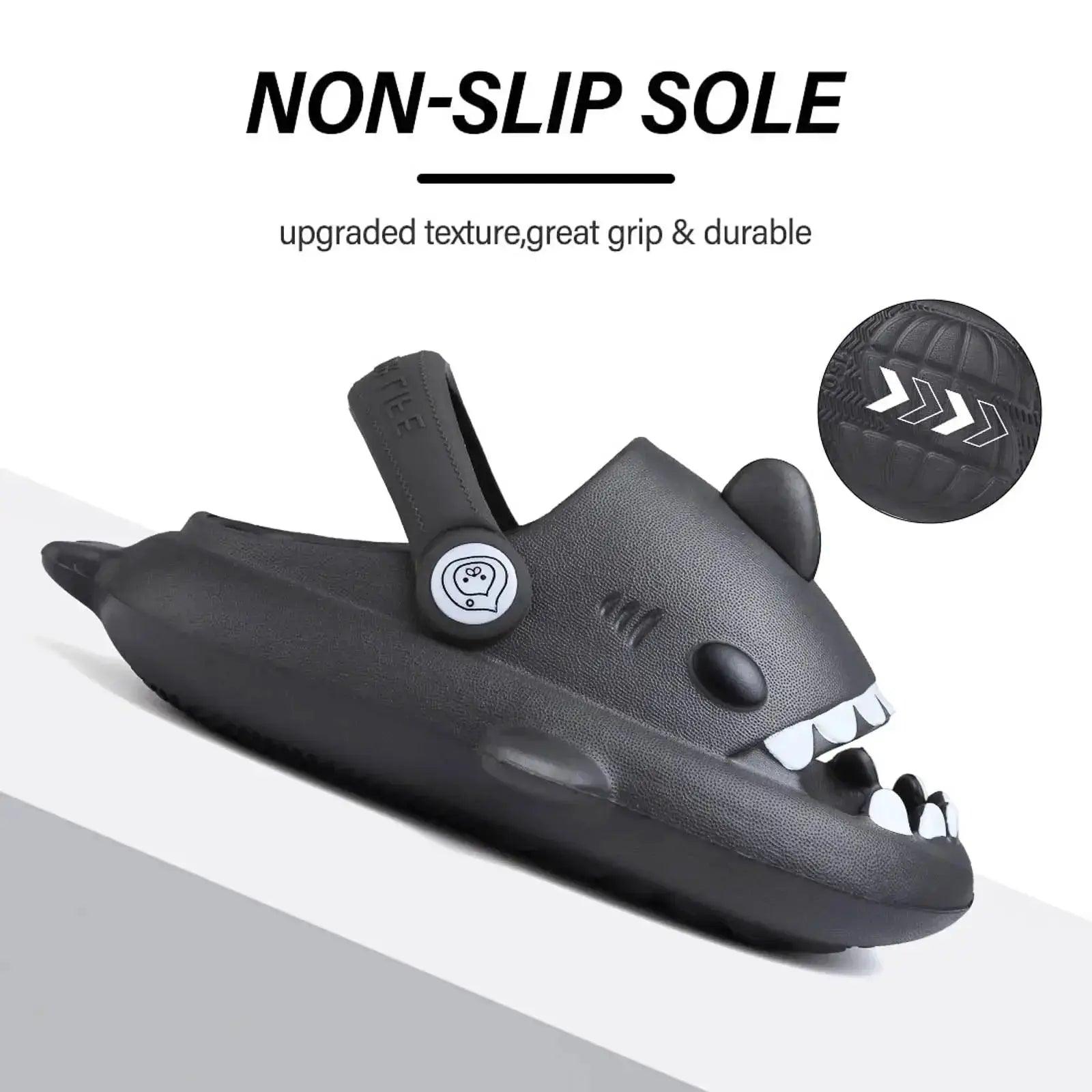  Kids Shark Slides Cushioned Beach Sandals Toddlers -  ToylandEU™