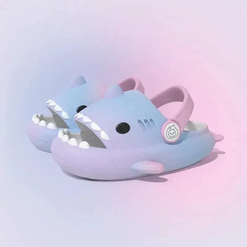  Kids Shark Slides Cushioned Beach Sandals Toddlers -  ToylandEU™