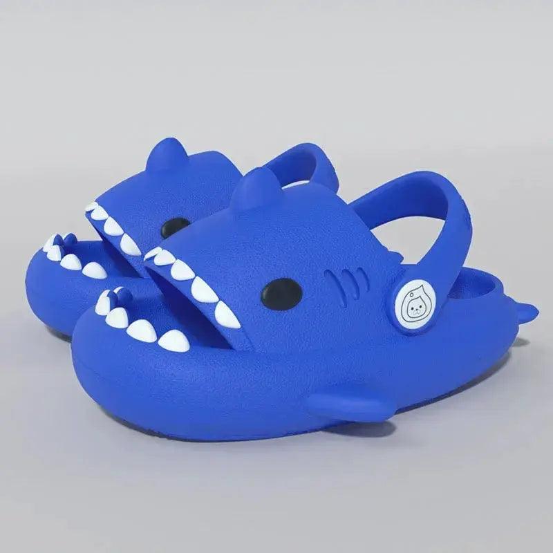  Kids Shark Slides Cushioned Beach Sandals Toddlers -  ToylandEU™