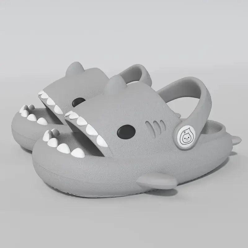  Kids Shark Slides Cushioned Beach Sandals Toddlers -  ToylandEU™