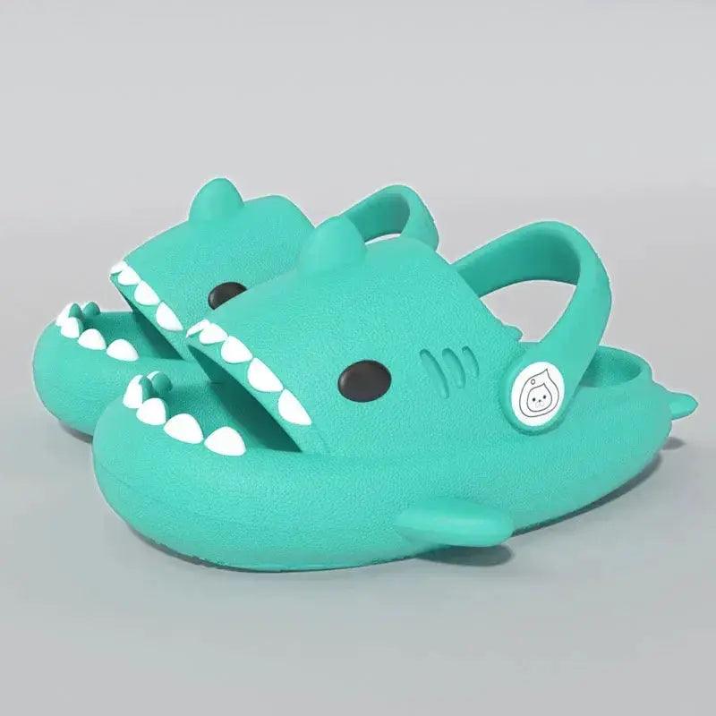  Kids Shark Slides Cushioned Beach Sandals Toddlers -  ToylandEU™
