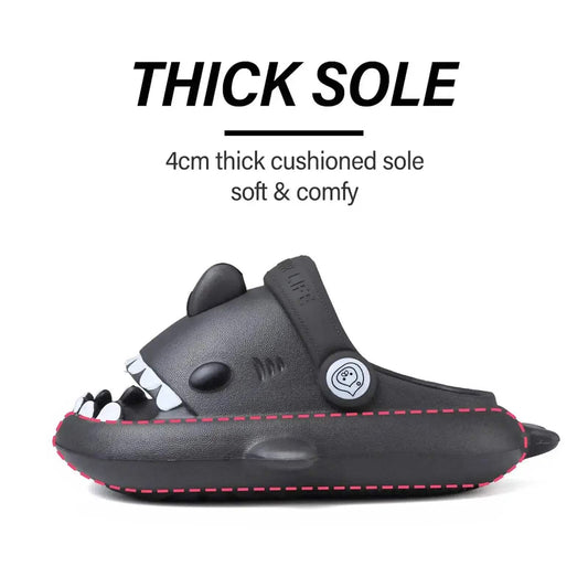  Kids Shark Slides Cushioned Beach Sandals Toddlers -  ToylandEU™