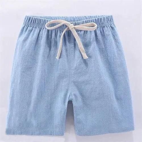  Kids Shorts For Boys Girls Cotton Linen Summer Sport Pants -  ToylandEU™
