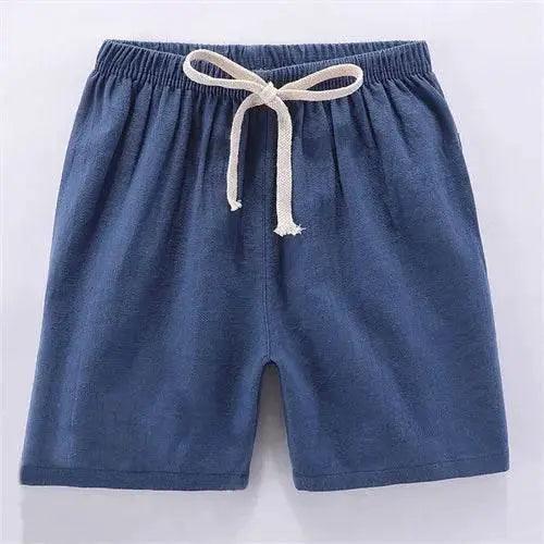  Kids Shorts For Boys Girls Cotton Linen Summer Sport Pants -  ToylandEU™