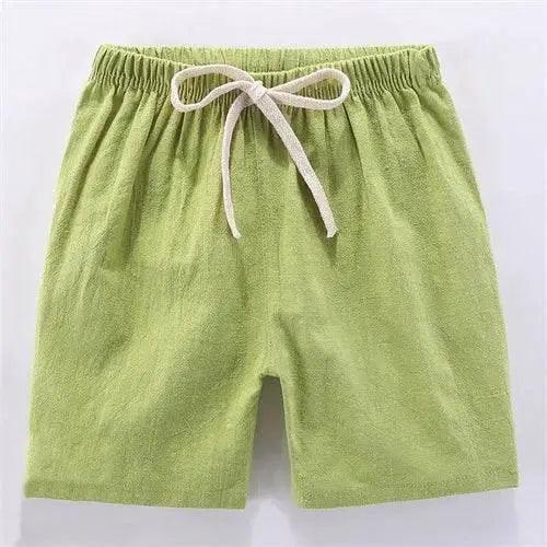  Kids Shorts For Boys Girls Cotton Linen Summer Sport Pants -  ToylandEU™