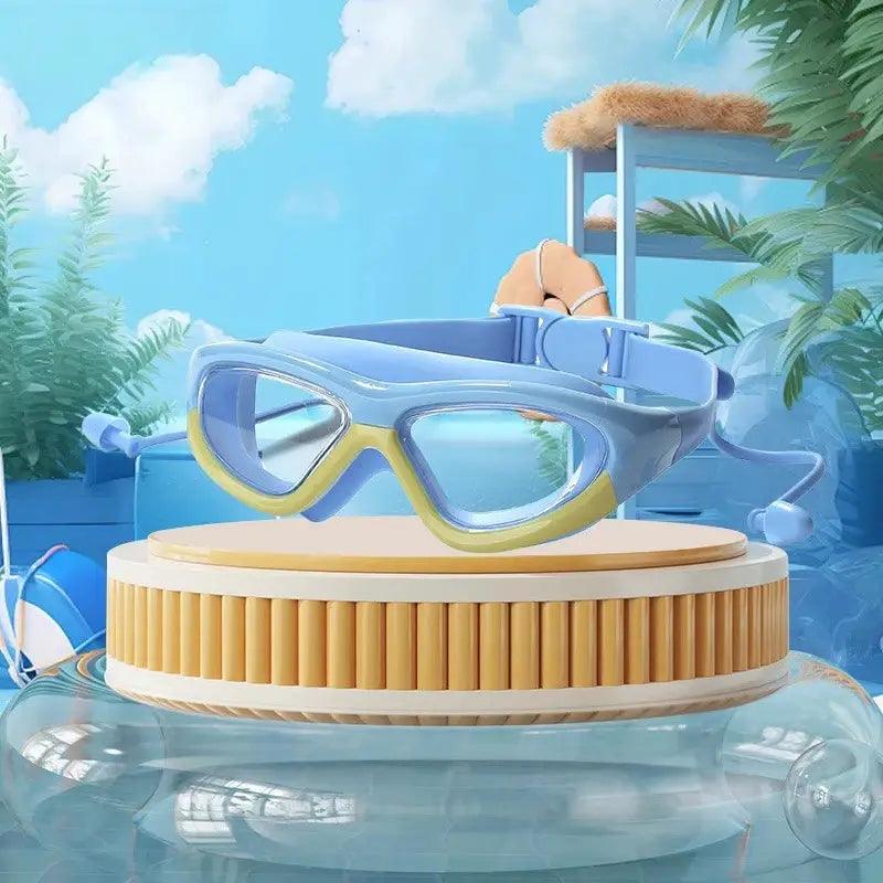  Kids Silicone Swimming Goggles Anti Fog HD Clarity -  ToylandEU™