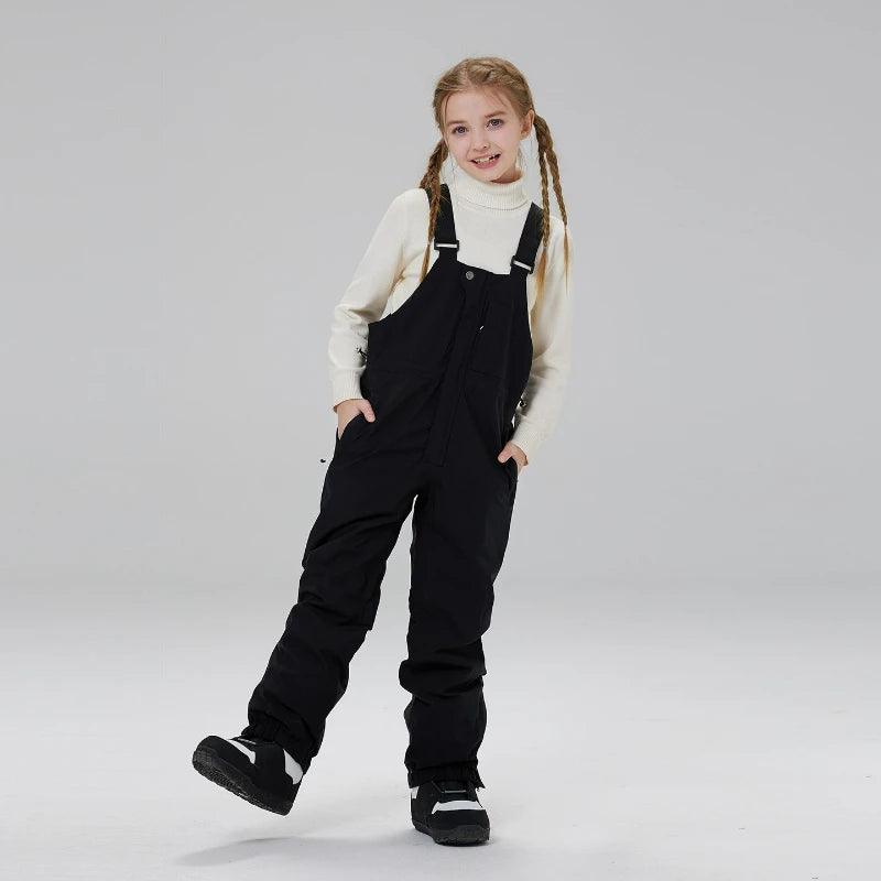 Kids Ski Bib Pants | Waterproof & Warm | Toylandeu™
