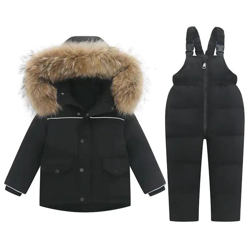  Kids Ski Jacket Set Winter Coat Thickened Two Piece -  ToylandEU™