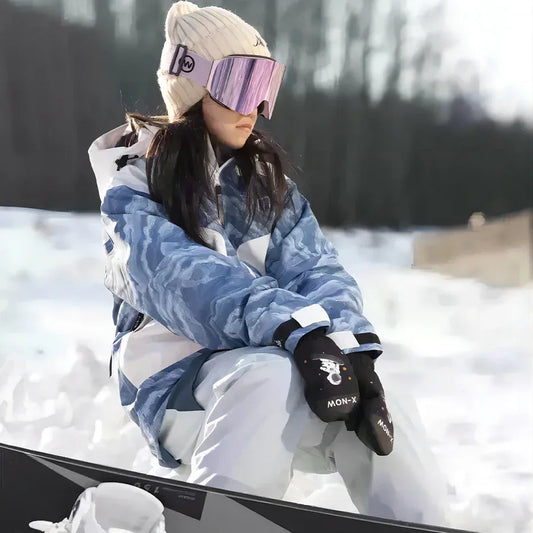 Kids Ski Jacket Waterproof Snowproof Hooded Winter Outerwear - ToylandEU