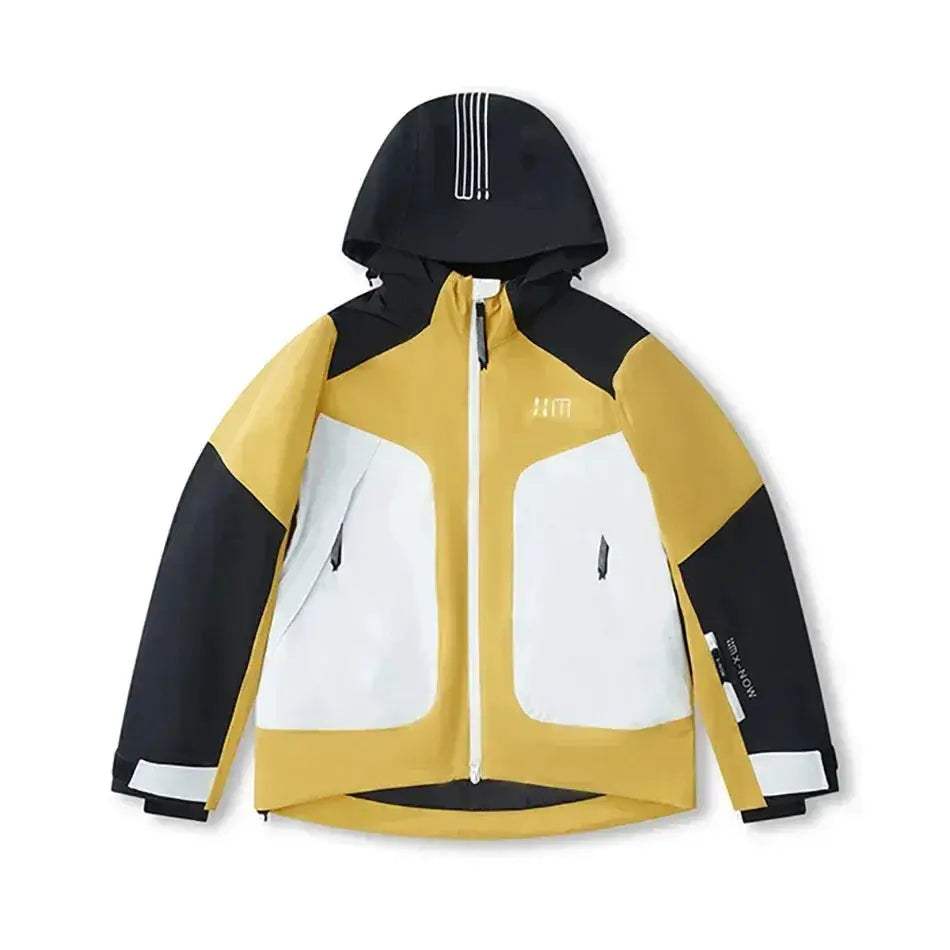 Kids Ski Jacket Waterproof Snowproof Hooded Winter Outerwear - ToylandEU