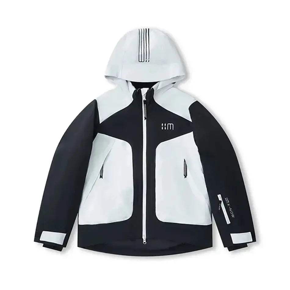 Kids Ski Jacket Waterproof Snowproof Hooded Winter Outerwear - ToylandEU