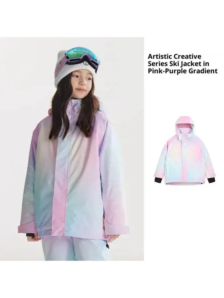  Kids Ski Jacket Windproof Embossed Texture Boys -  ToylandEU™