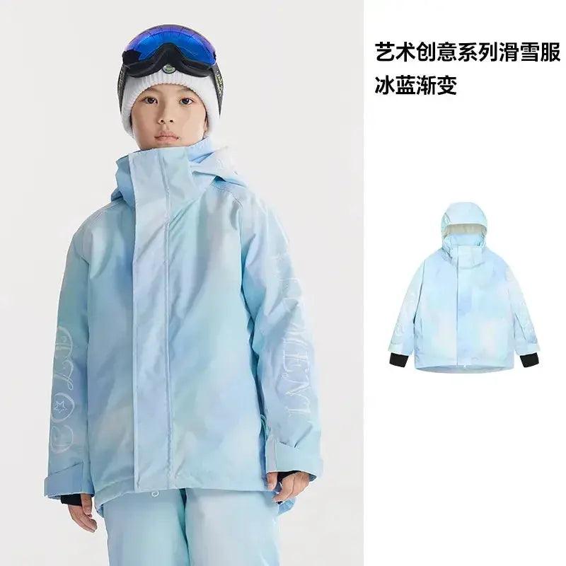  Kids Ski Jacket Windproof Embossed Texture Boys -  ToylandEU™