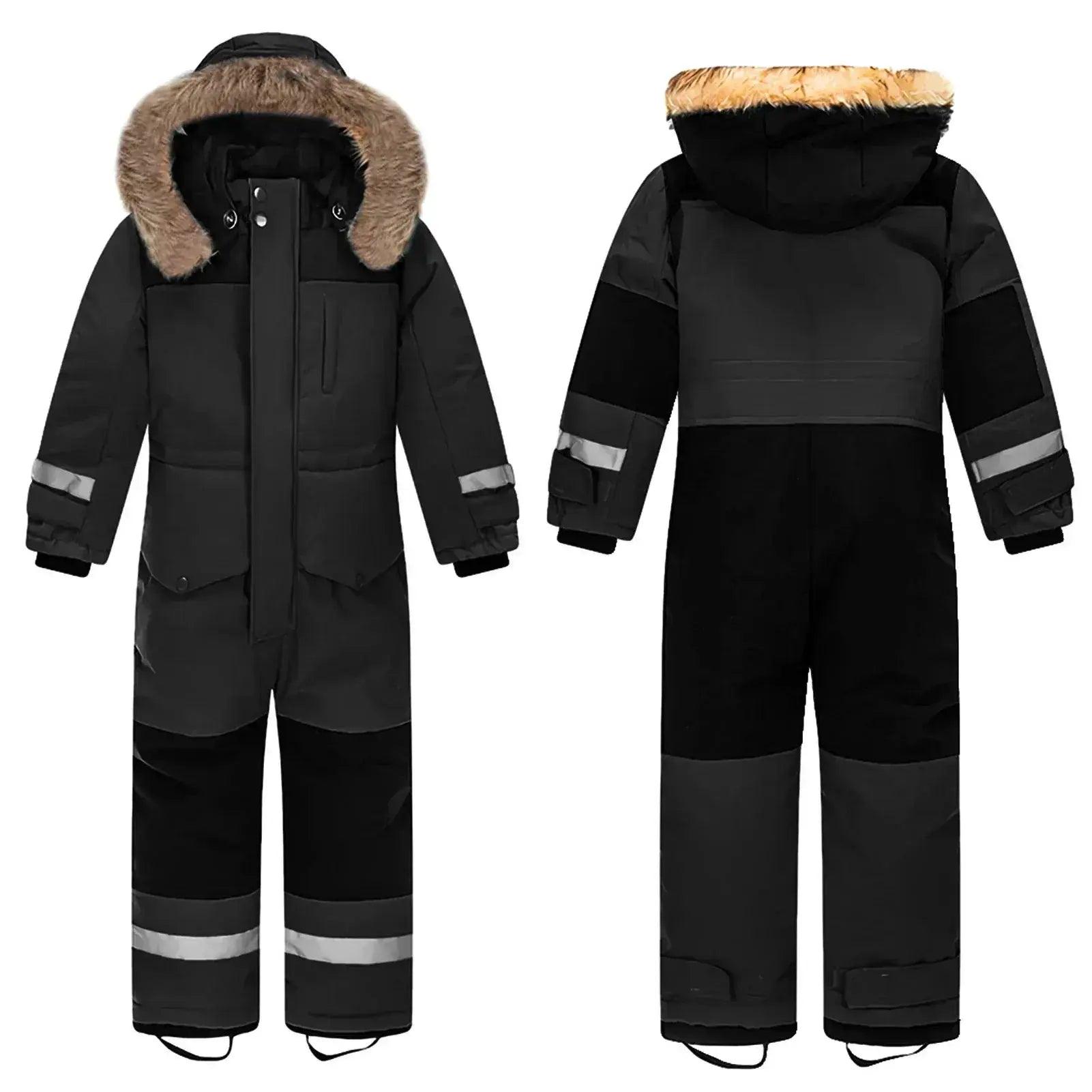  Kids Ski Jumpsuit Windproof Warm Snow Gear -  ToylandEU™